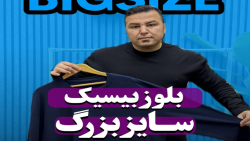 بلوز بیسیک YEP سایزبزرگ4030(کدمحصول:5220)