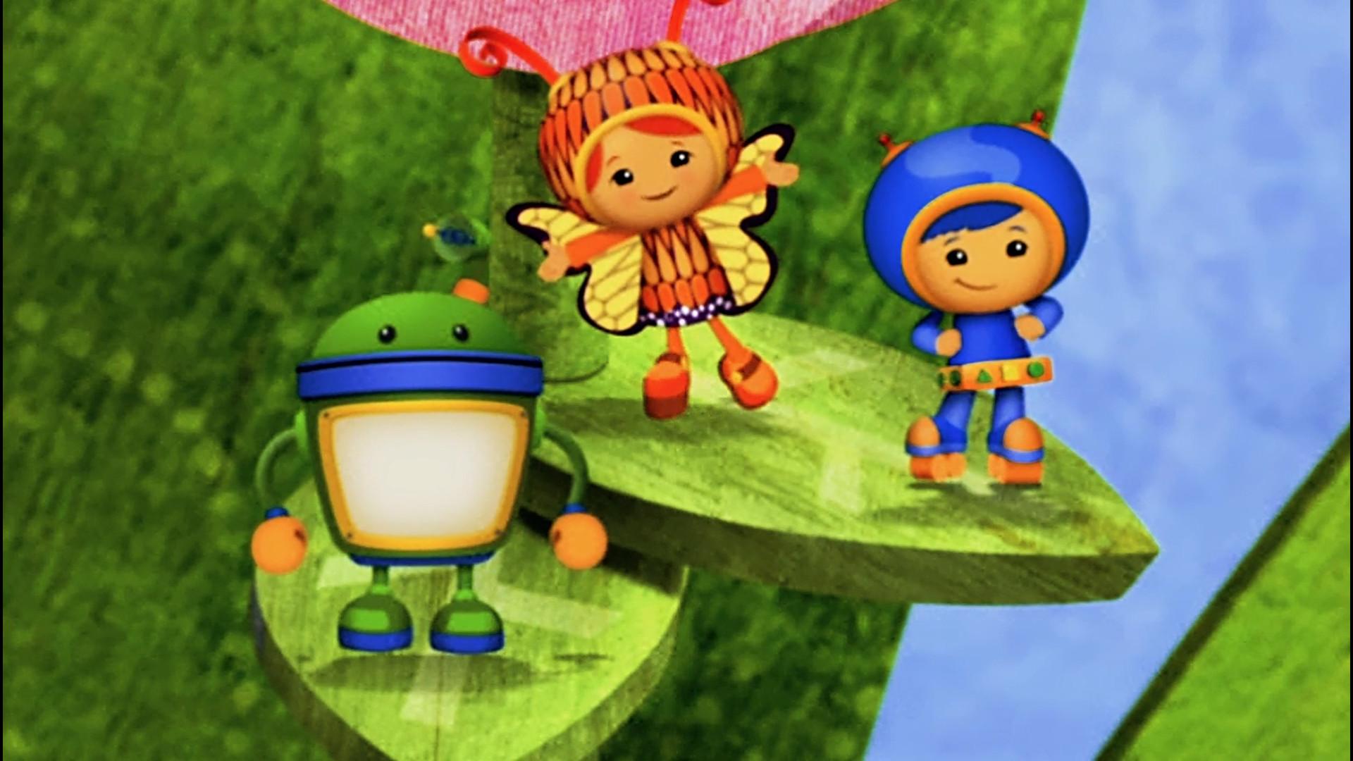 کارتون انیمیشن تیم اومی زومی | دوبله فارسی | فصل 1 قسمت 14 | نمایش رقص پروانه ها زمان1353ثانیه