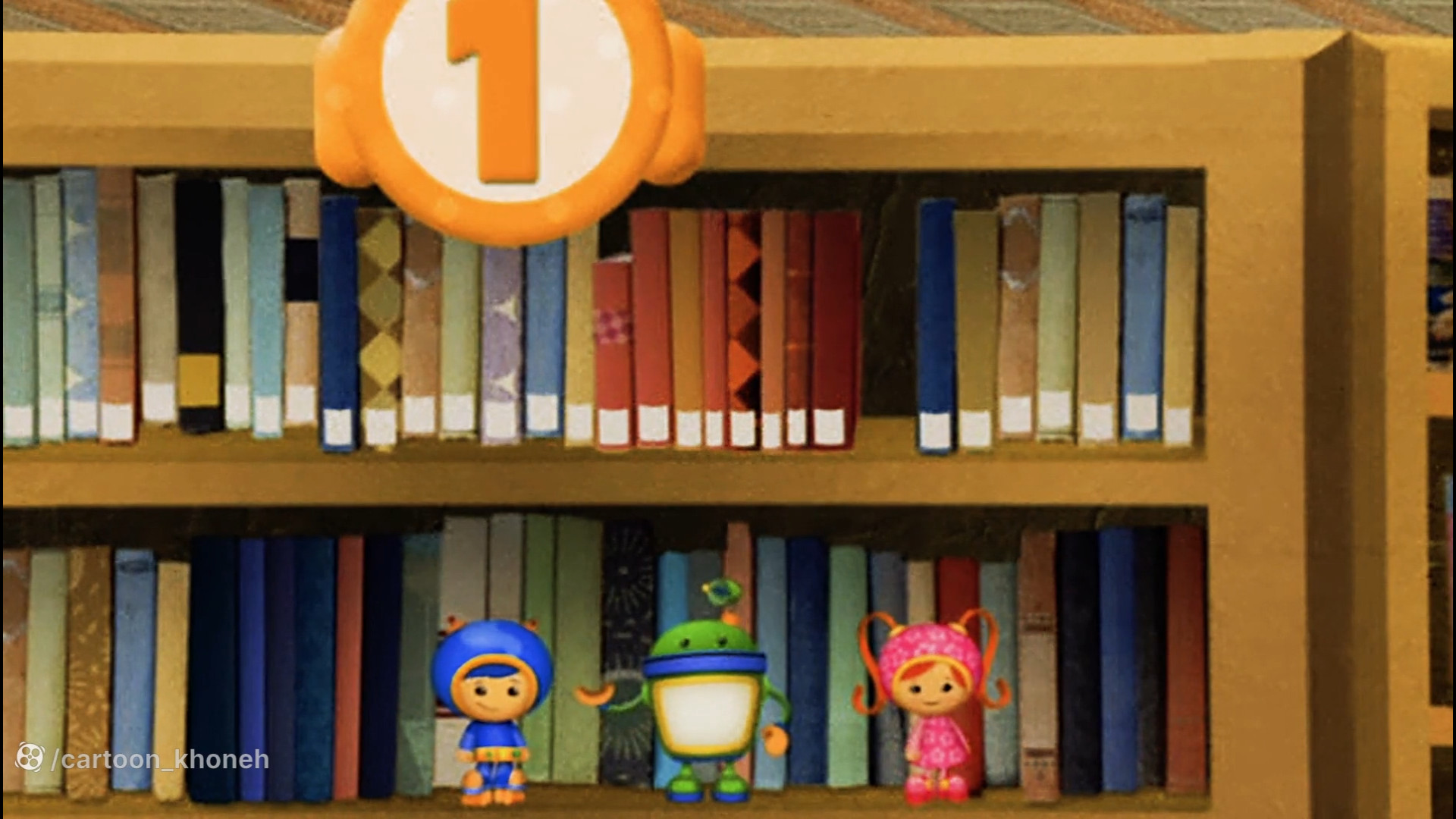 کارتون انیمیشن تیم اومی زومی | دوبله فارسی | فصل 1 قسمت 17 | به سوی کتابخانه زمان1365ثانیه