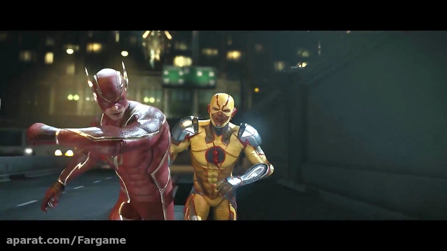 قسمت دوم مبارزه ی بتمن و سوپرمن در بازی Injustice 2