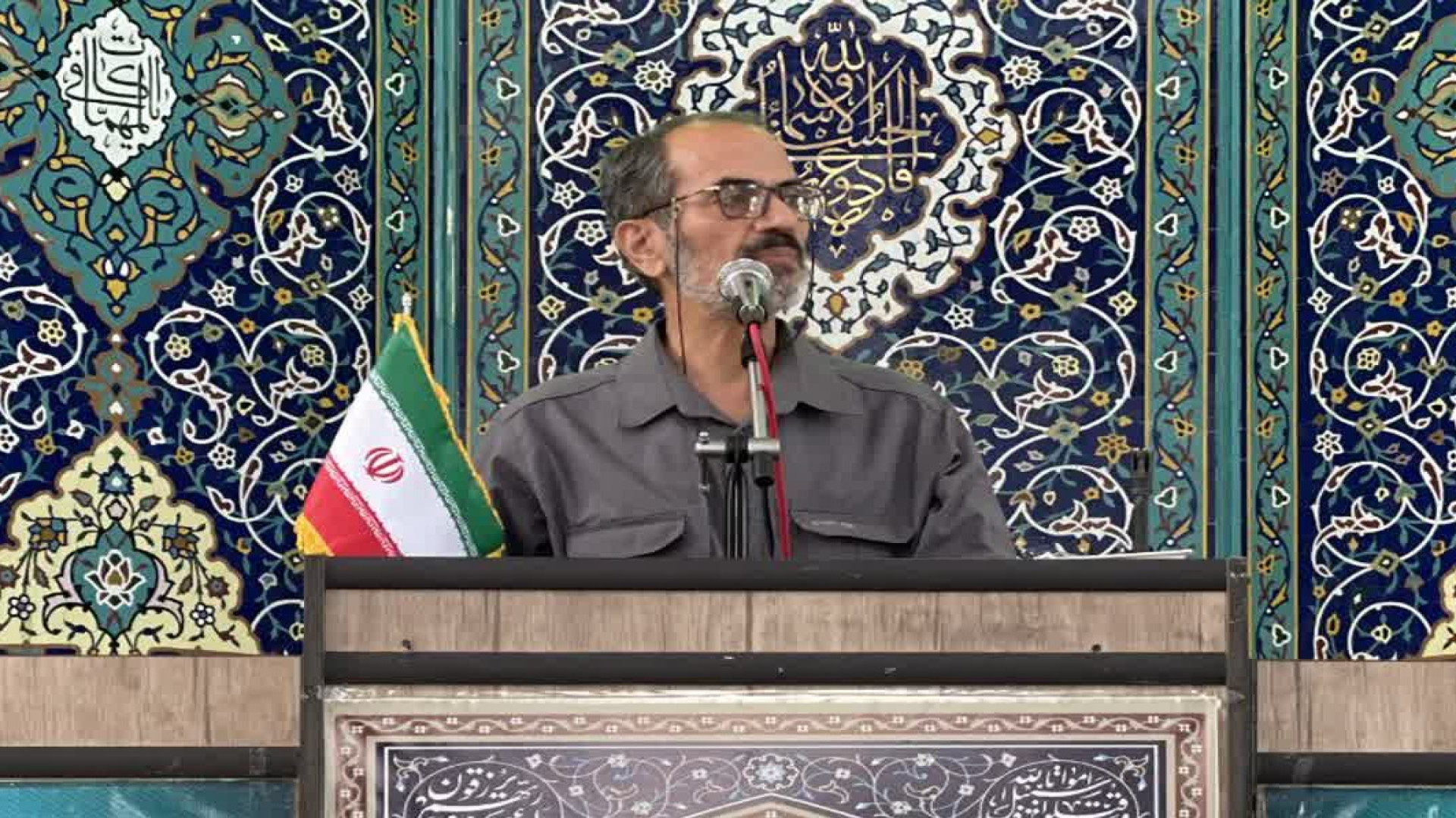 طوفان الاقصی تا طوفان آلافاق دکتر فشارکی در نمازجمعه ملارد