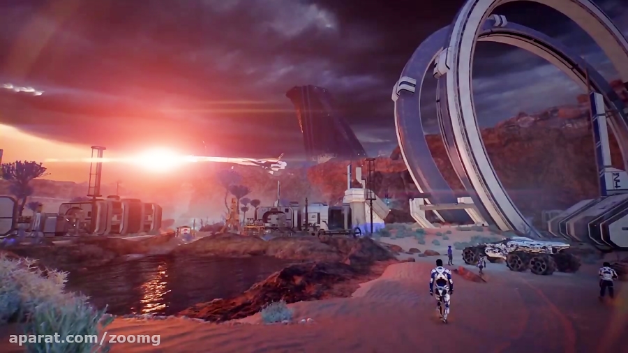 تریلر هنگام عرضه بازی Mass Effect: Andromeda