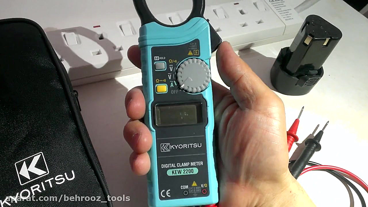 Clamp meter kyoritsu Kew 2200 ultra slim ac clamp ارتودنسی
