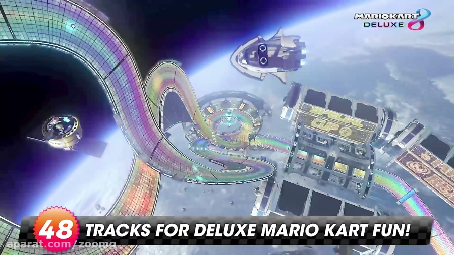 تریلر بازی Mario Kart 8 Deluxe - زومجی