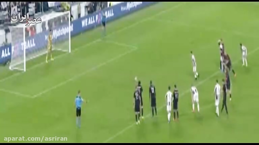 برد دقیقه 95 یوونتوس مقابل میل...