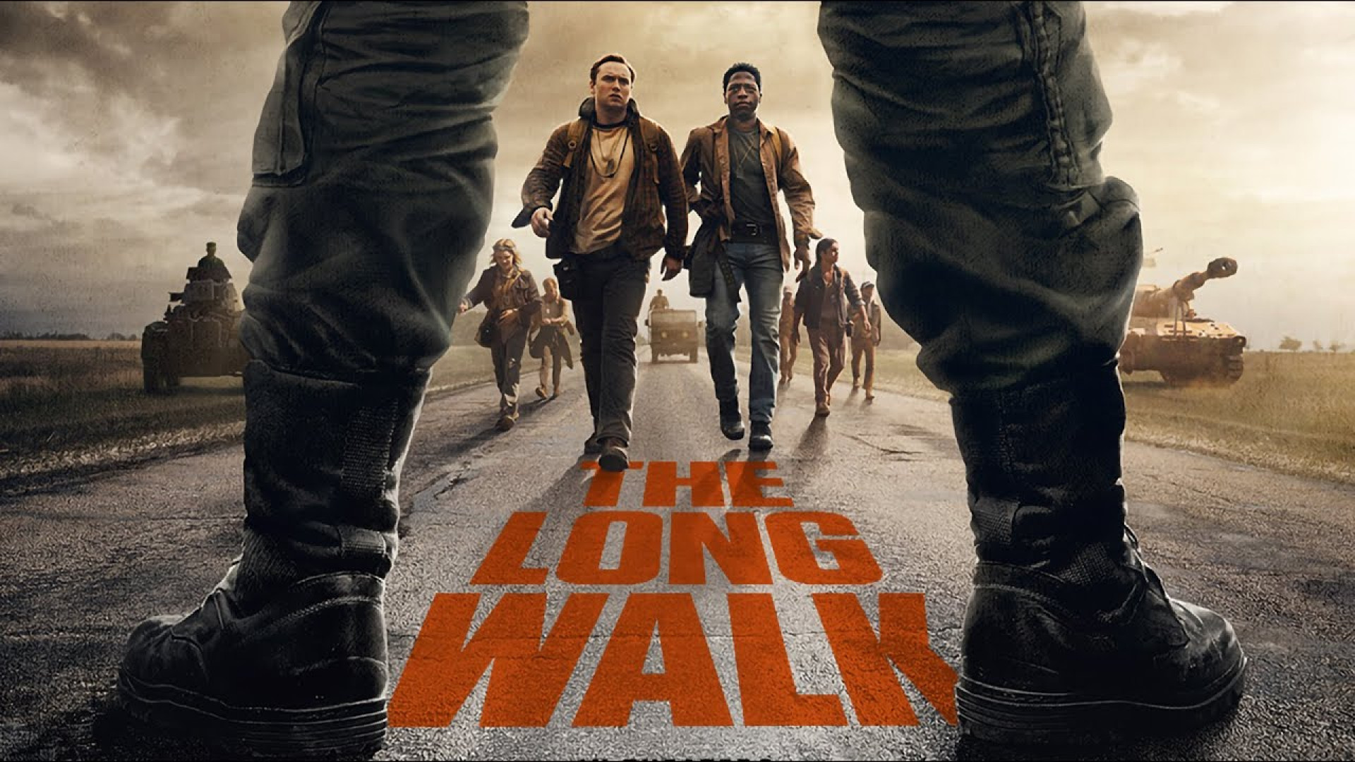 معرفی فیلم پیاده روی طولانی 2025 The Long Walk زمان104ثانیه