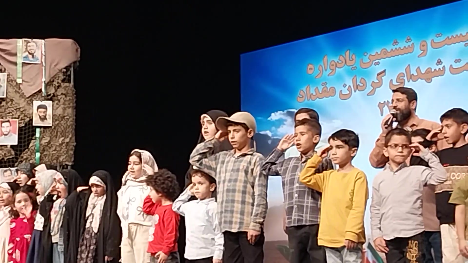 مداحی ابوذر روحی در یادواره شهدای گردان مقداد