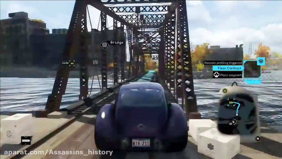 Watch Dogs Funny Assassin#039;s Creed Easter Egg!