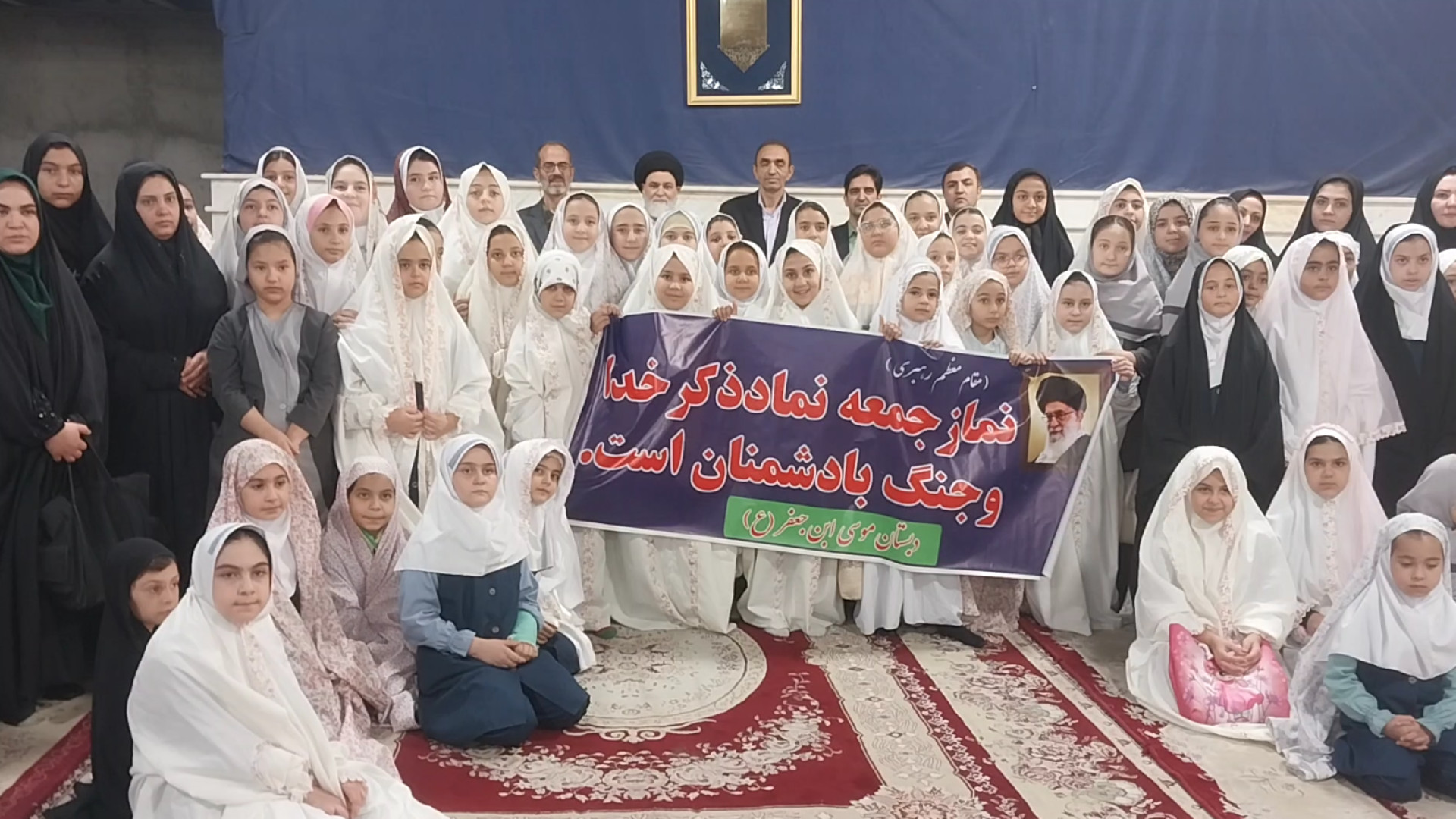 شوق دیدار محصلان با امام جمعه محبوب نسیم شهر