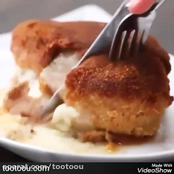 آشپزی آموزش مرغ سوخاری شکم پر