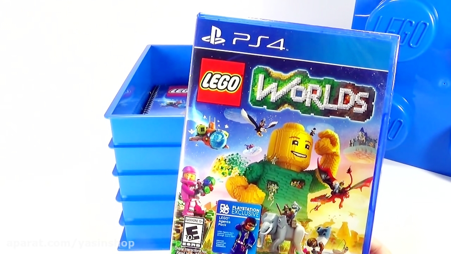 آنباکس بازی LEGO Worlds