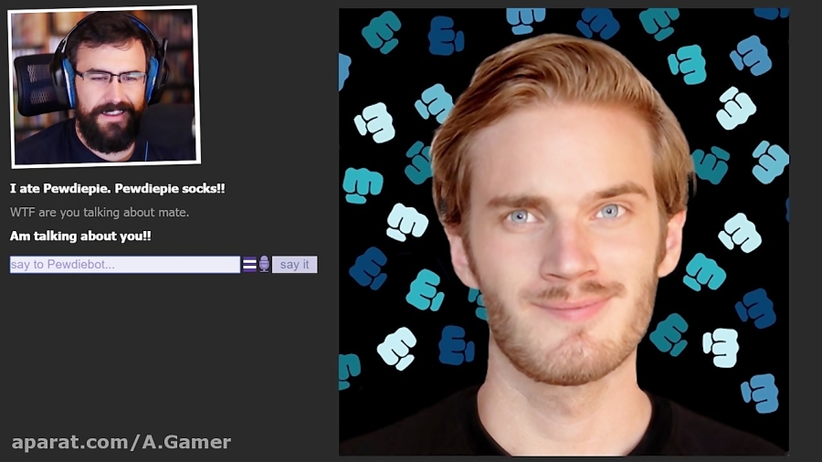 PewDieBot | KILL IT WITH FIRE!