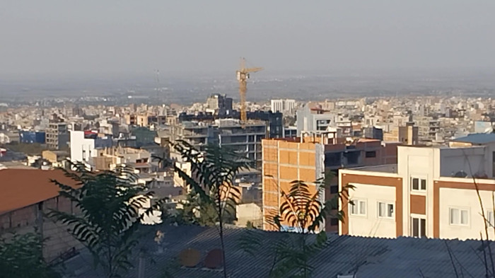 چشم انداز زیبای شهر گرگان