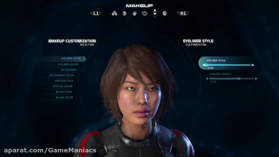 تریلر گیم پلی از شخصیت سازی بازی Mass Effect:Andromeda