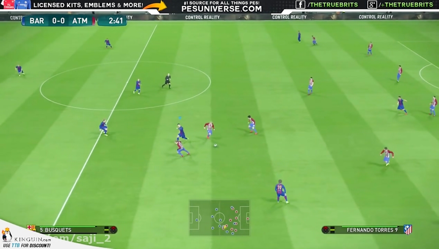 [TTB] PES 2017 Gameplay - Superstar Difficulty - Critiquing the AI