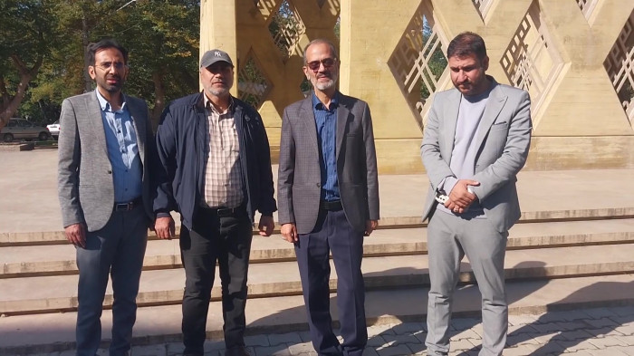 مزار شهدای گمنام شهر گرگان و بنای زیبای آن