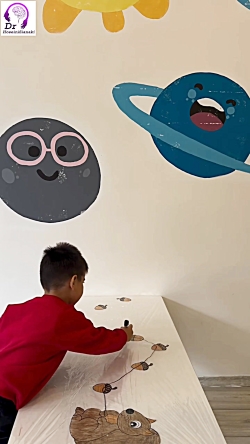 تمرین تعقیب دیداری در کودکان