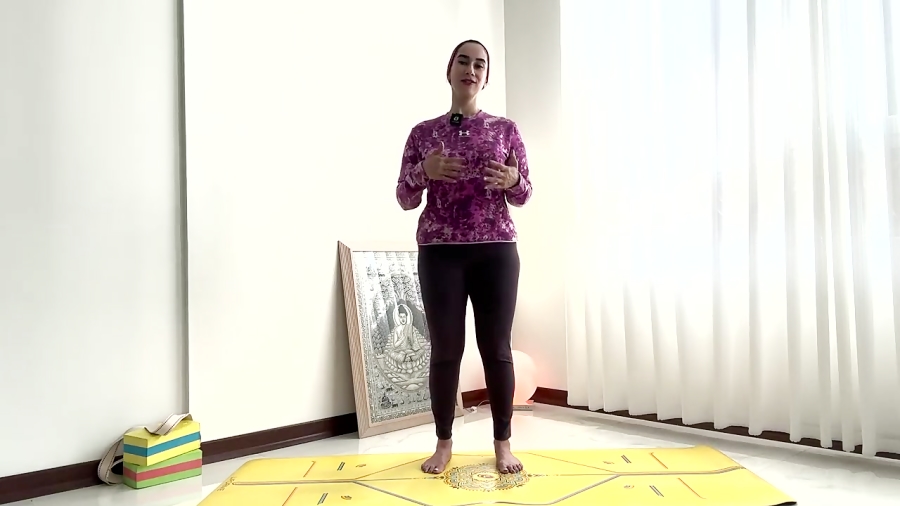 یوگا در خانه جلسه پنجم