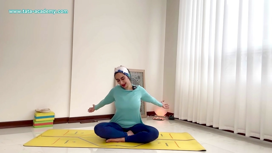 یوگا در خانه جلسه نهم