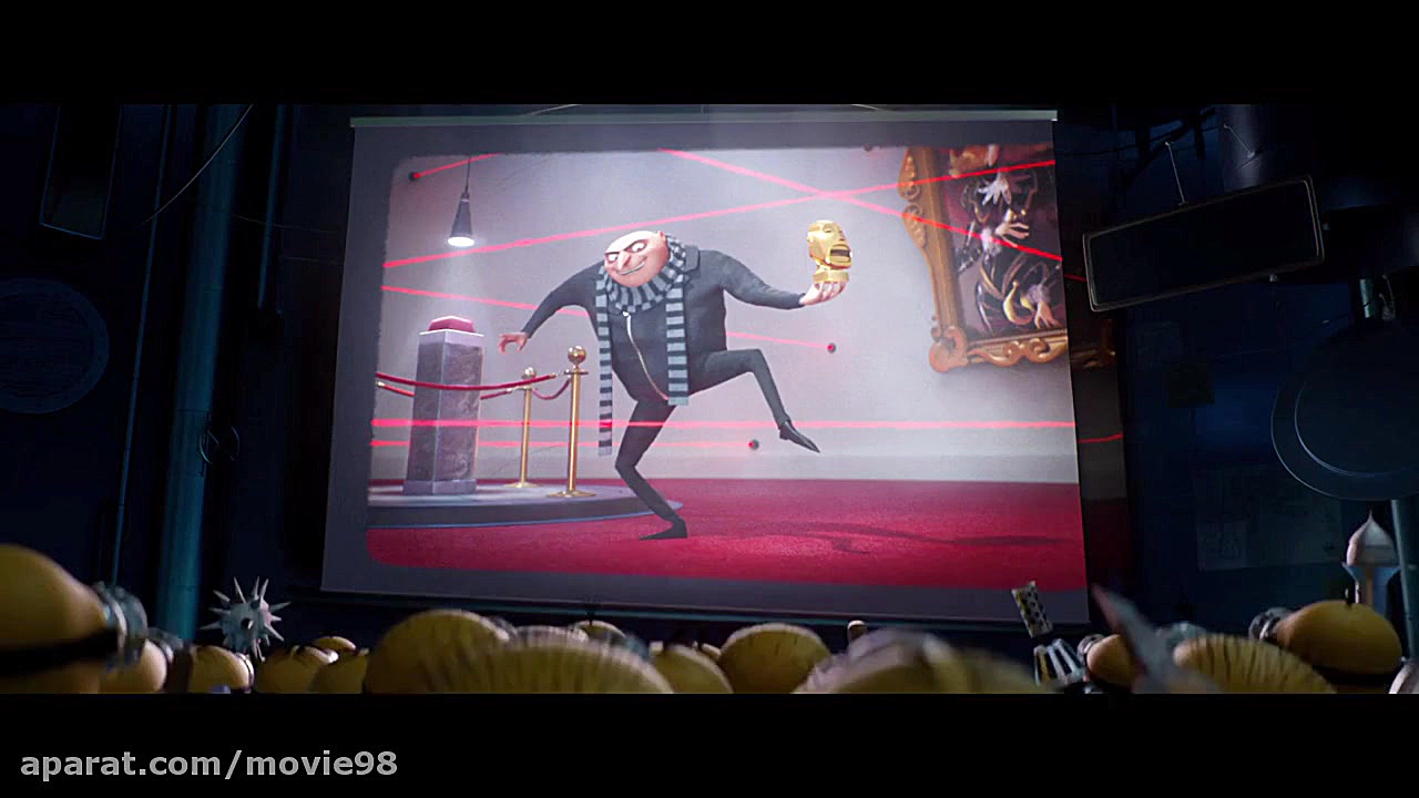 تریلر انیمیشن Despicable Me 3 2017 زمان160ثانیه