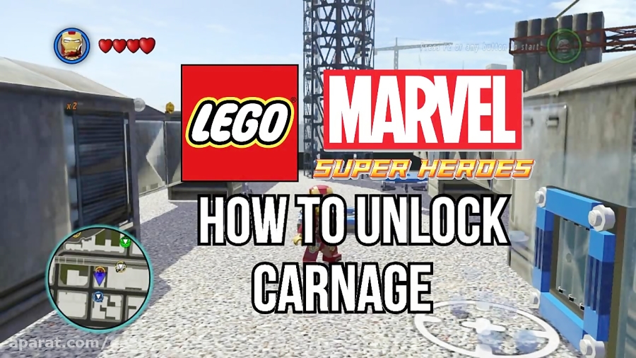 روش آزاد کردن carnage در بازی Lego marvel