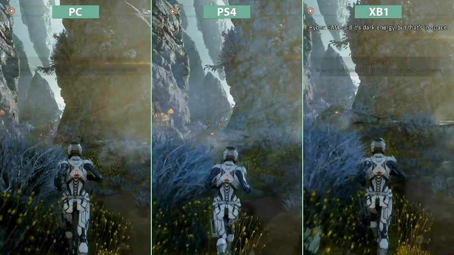 مقایسه گرافیکی Mass Effect Andromeda - وی جی مگ