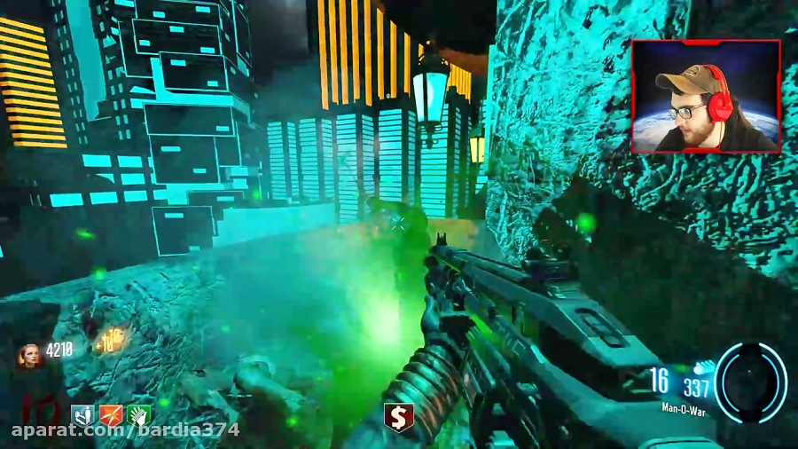 "TRON TOWER" CHALLENGE ZOMBIES MAP - BLACK OPS 3 CUSTOM ZOMBIES GAMEPLAY! ( BO3 ZOMBIES )