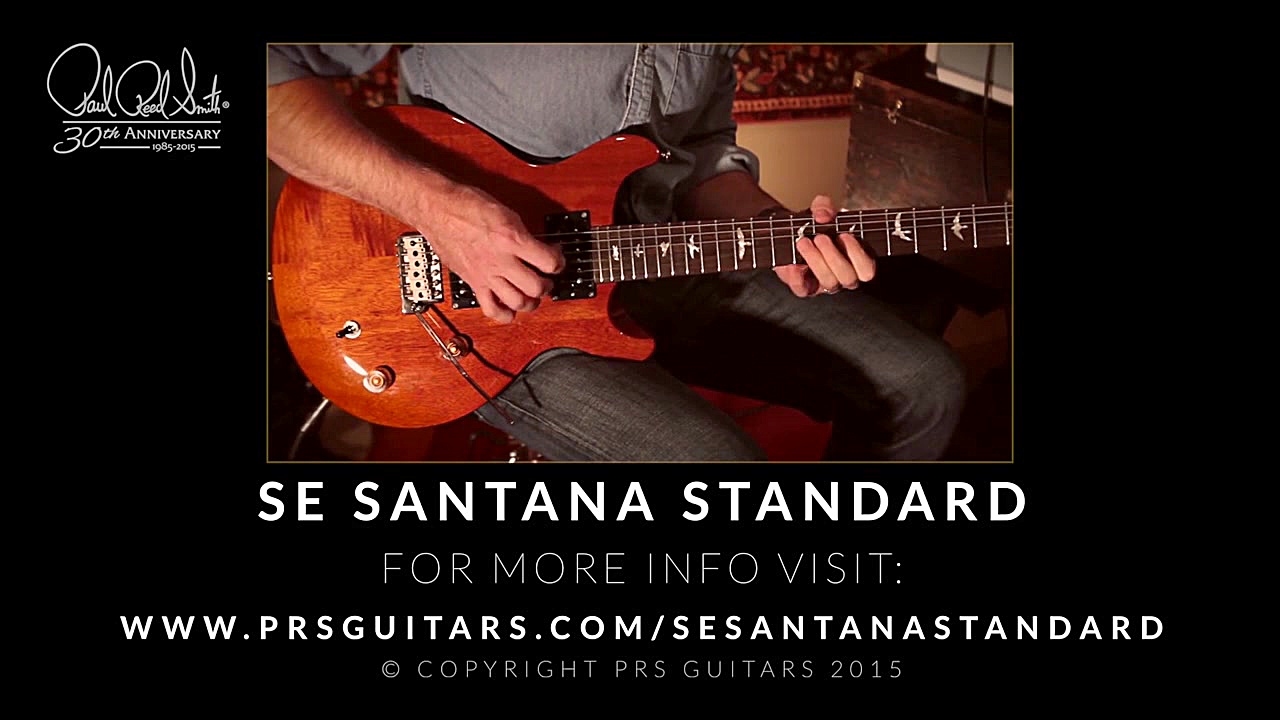 معرفی گیتار الکتریک پی آر اسPRS SE Santana Standard زمان279ثانیه