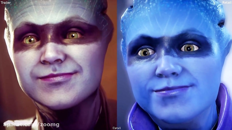 مقایسه گرافیکی Mass Effect: Andromeda - زومجی