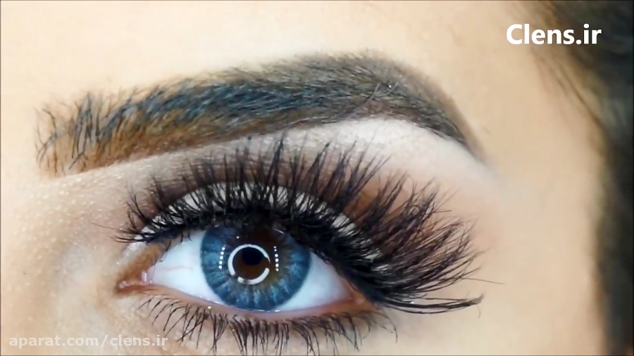 desio icy blue on dark eyes