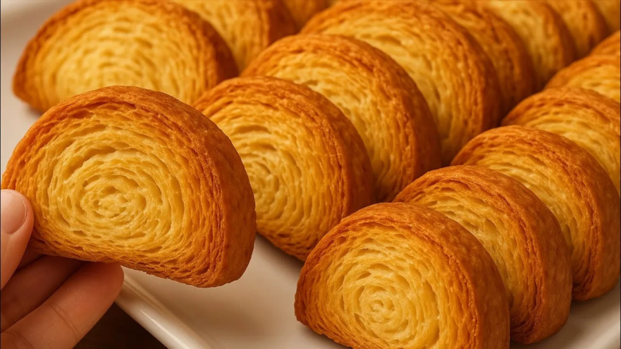 طرز تهیه بیسکویت جدید و ترد | بیرونش برشته، داخلش نرم و لطیف | دستور خانگی