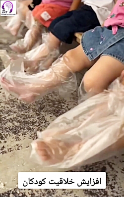 افزایش خلاقیت کودکان با بازی با رنگ‌ها