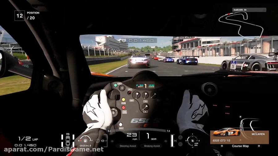Gran Turismo Sport Closed Beta Gameplay - McLaren 650s GT3 - Brands Hatch