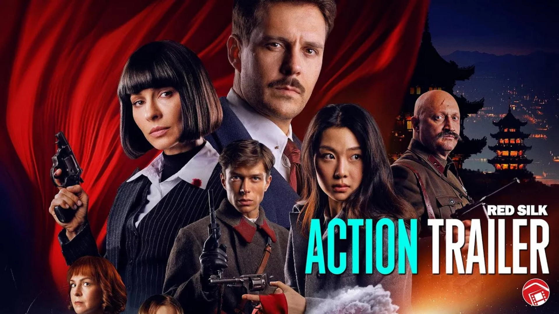 معرفی فیلم اکشن ابریشم قرمز 2025 Red silk زمان52ثانیه
