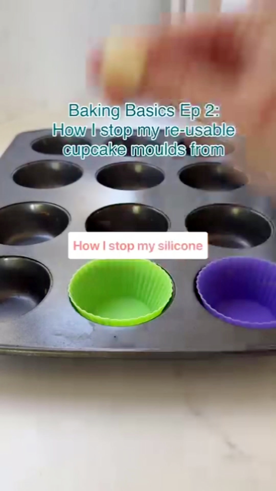 آموزش استفاده از قالب سیلیکونی مخصوص کاپ کیک | لوازم قنادی بهگز