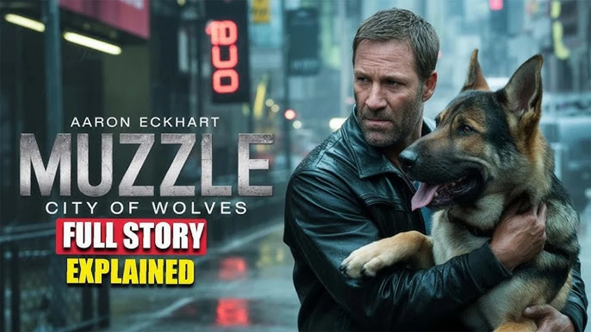 معرفی فیلم اکشن پوزه بند شهر گرگ ها 2025 Muzzle: City of Wolves زمان52ثانیه