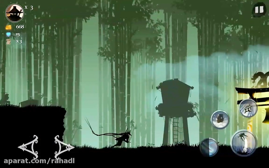 Ninja Arashi - Android / iOS Gameplay