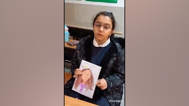 🌈✨ “This Is Me!” – Second Graders’ Colorful Self‑Portraits 👧🧒💖 | Class Family & Friends 2 – With Ms. Sahar Karimi