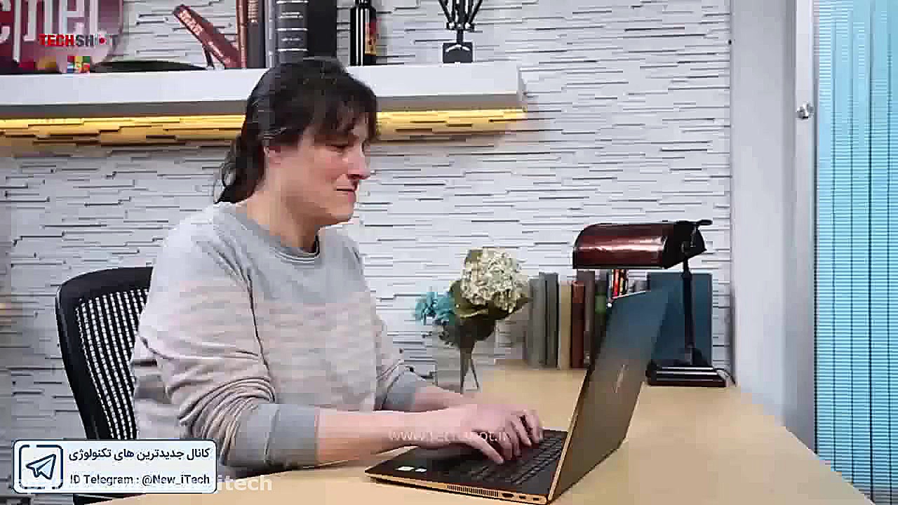 معرفی لپ تاپ HP Spectre X360 2017 - دوبله فارسی زمان104ثانیه