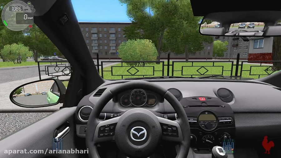 City Car Driving - Mazda 2 | Fast Driving
