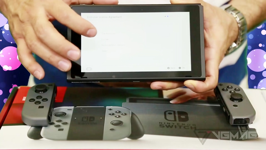 آنباکسینگ Nintendo Switch - وی جی مگ