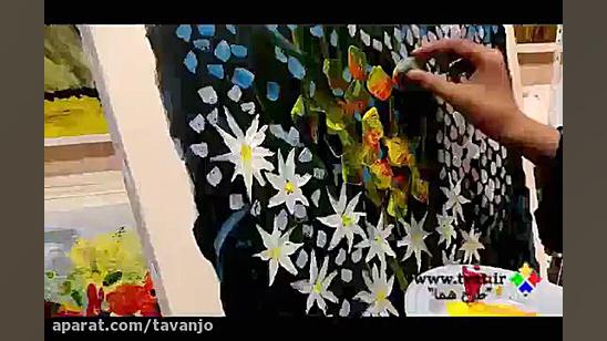 هنر درمانی/نقاشی درمانی(نقاشی اتیسم-اوتیسم،14ساله) مارال فرجاد