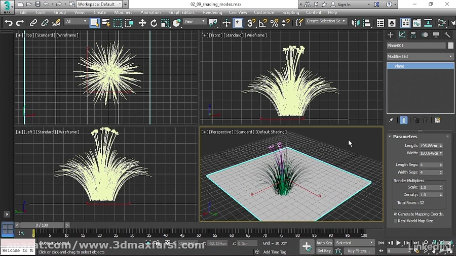 Как включить shaded 3ds max