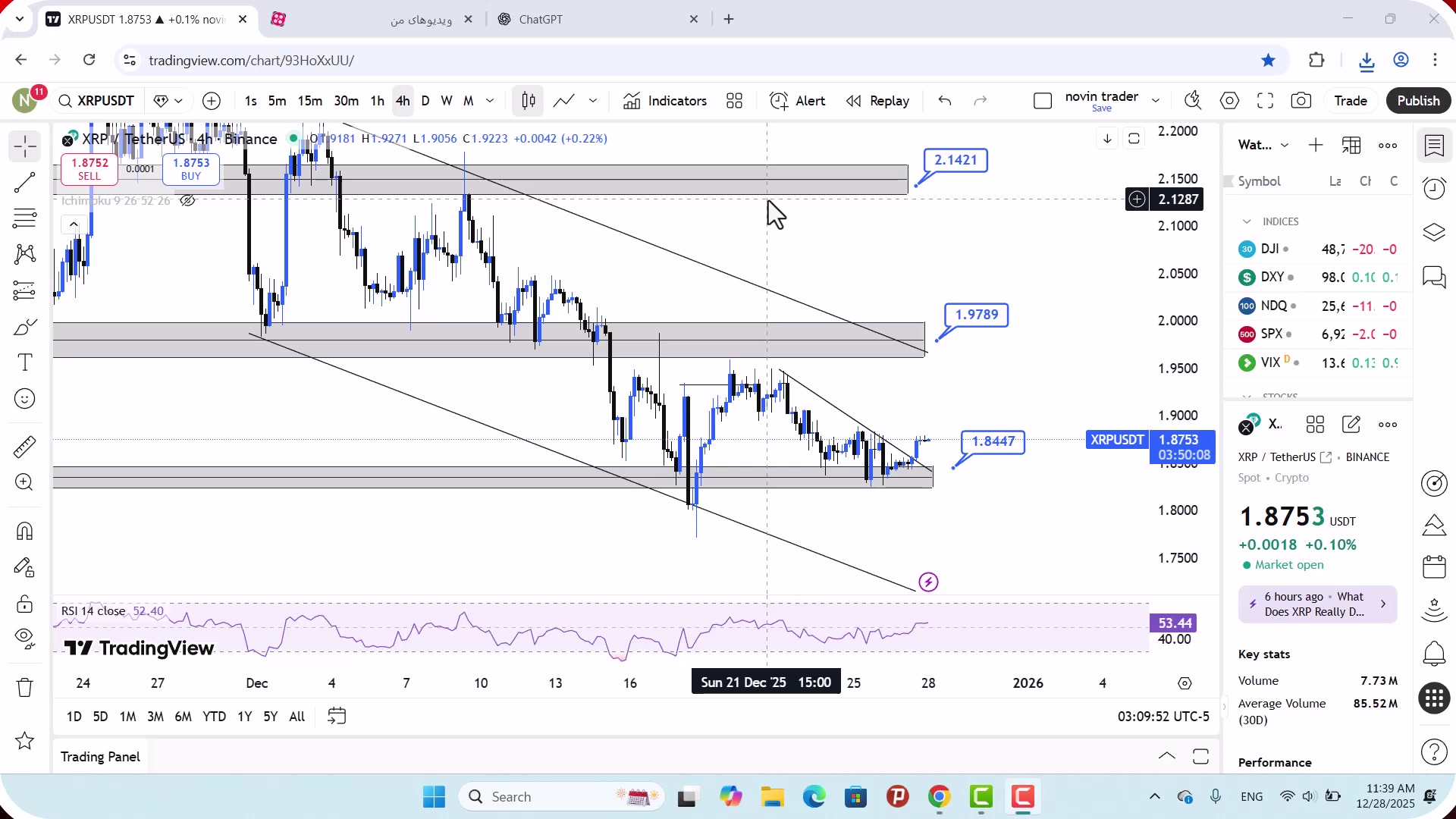 تحلیل , ریپل , دی , 1404
https: , zoomarz , com , xrp-analysis
