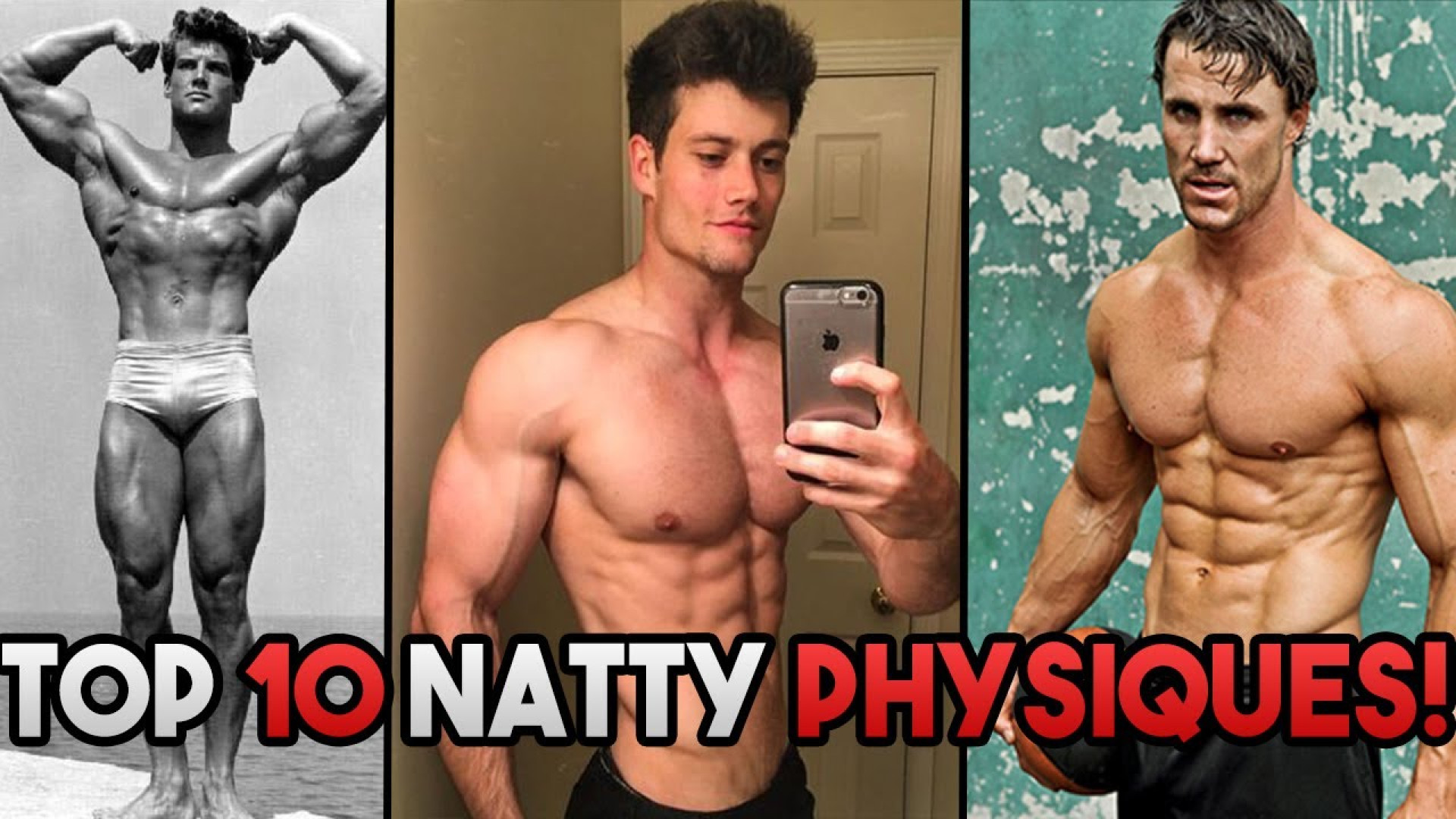 معرفی ده نفر از بدنسازان نچرال زمان822ثانیه