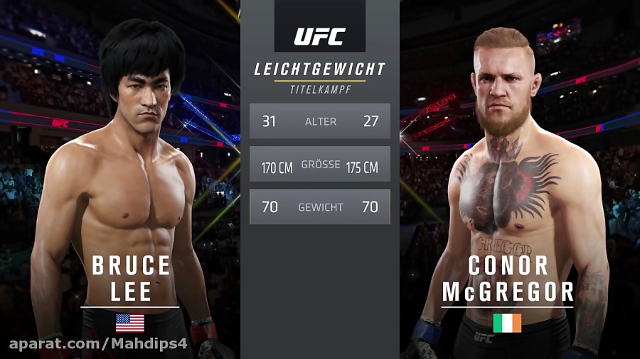 UFC 2 - CONOR McGREGOR vs BRUCE LEE