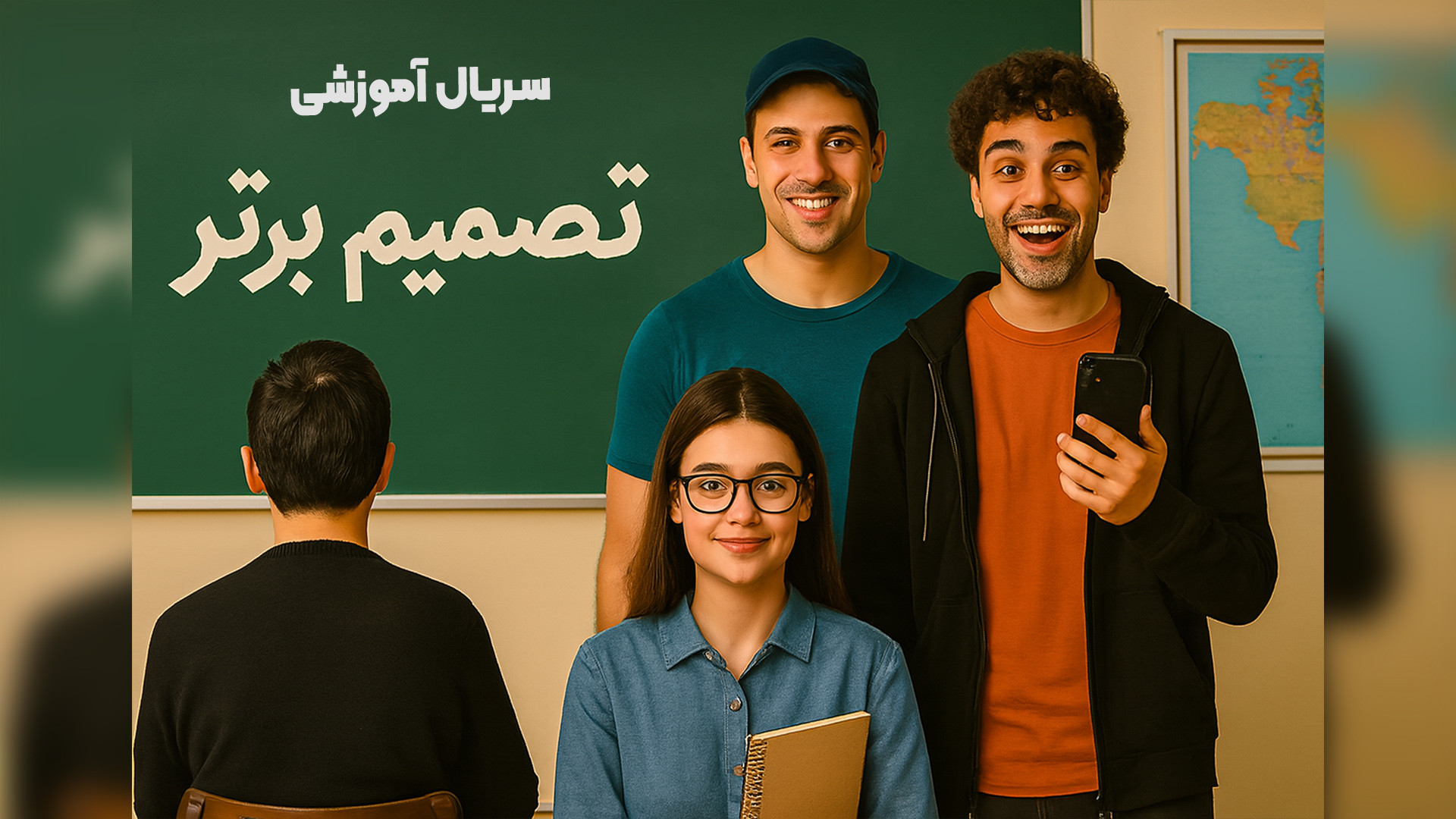 سریال آموزشی تصمیم برتر | قسمت اول: جزوه سامان، انتخاب آرمان زمان55ثانیه