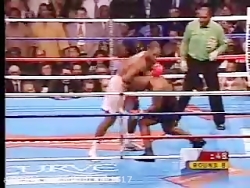 مبارزه بوکس بین تایسون و لویئز...