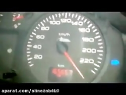 سرعت 240 km h با پژو پارس ELX