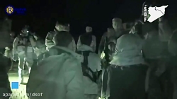 نبرد شبانه کردها با داعش در طب...